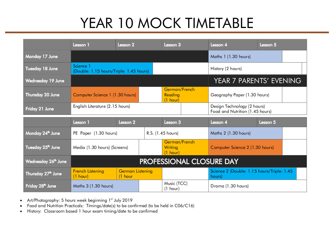 Y10MockTimetable