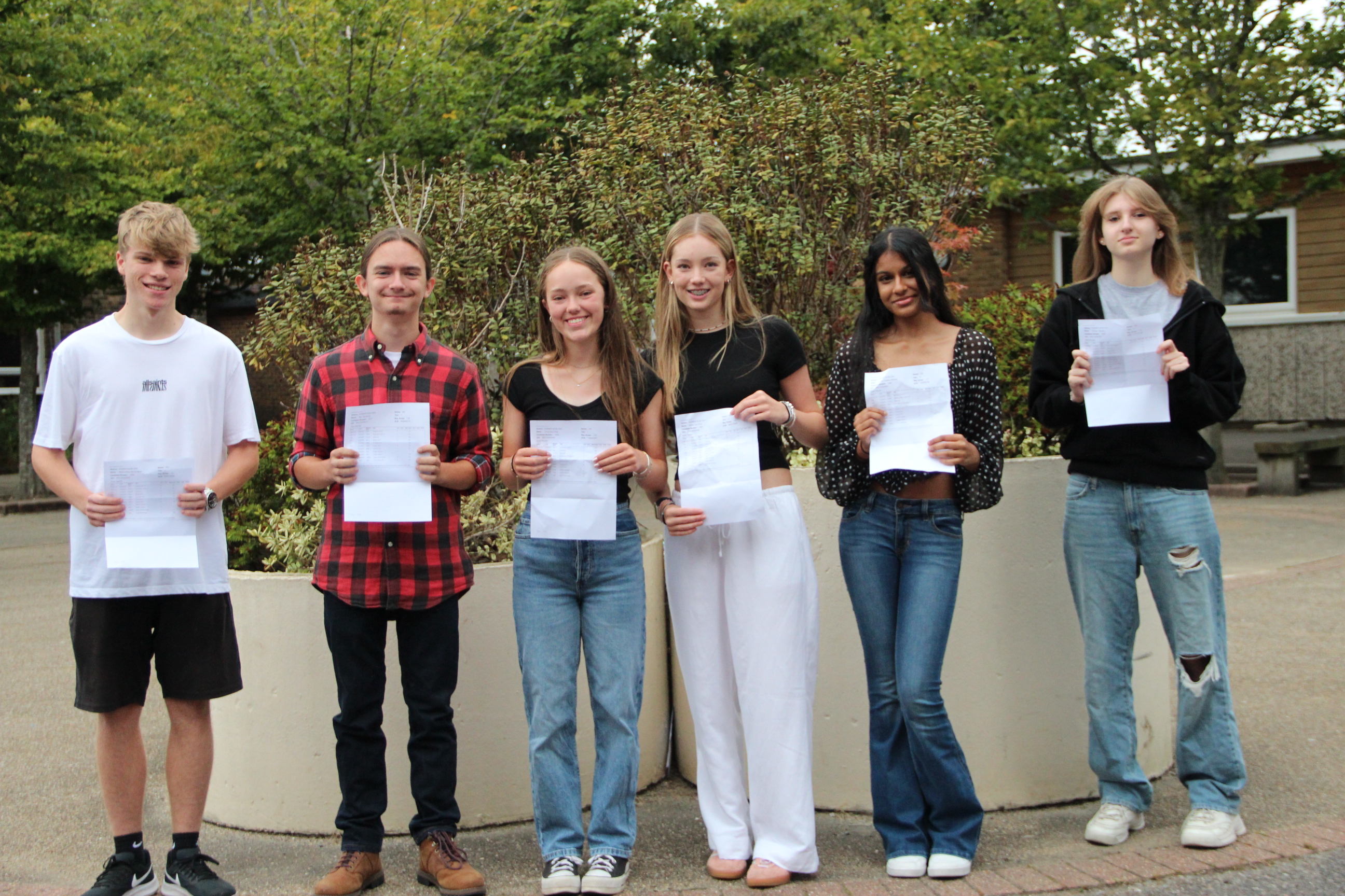 Pupils Celebrate Results